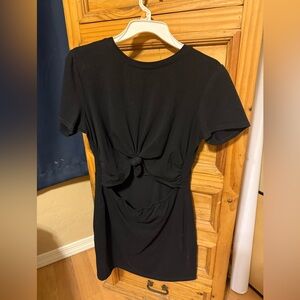 Black Cut Out Dress